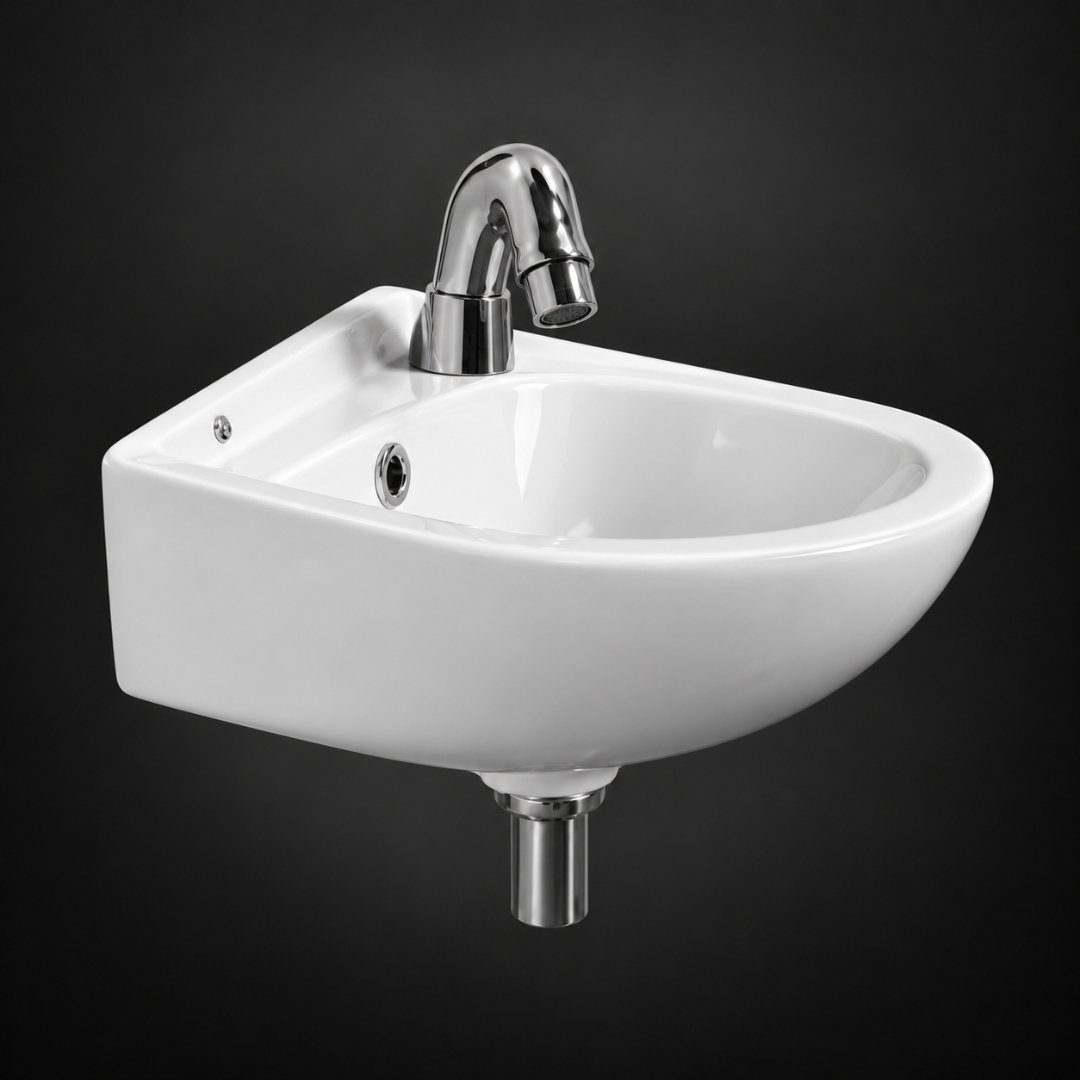 Real Wall Hung Basin Wash Basin - My Home Studio